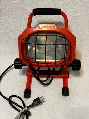 Red Portable Work Light
